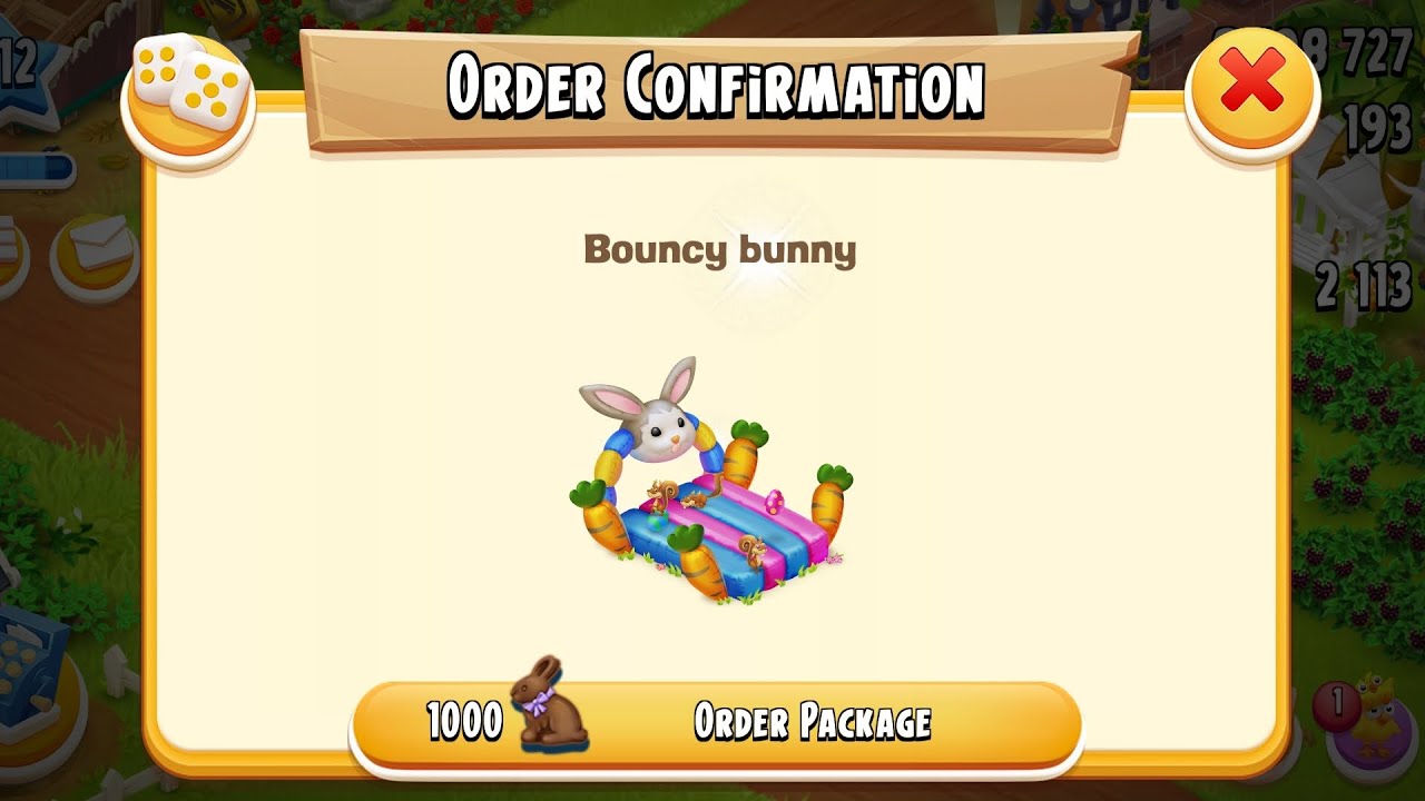Hay Day Bunny Spring Event - Purchasing Bunny Decoration!!