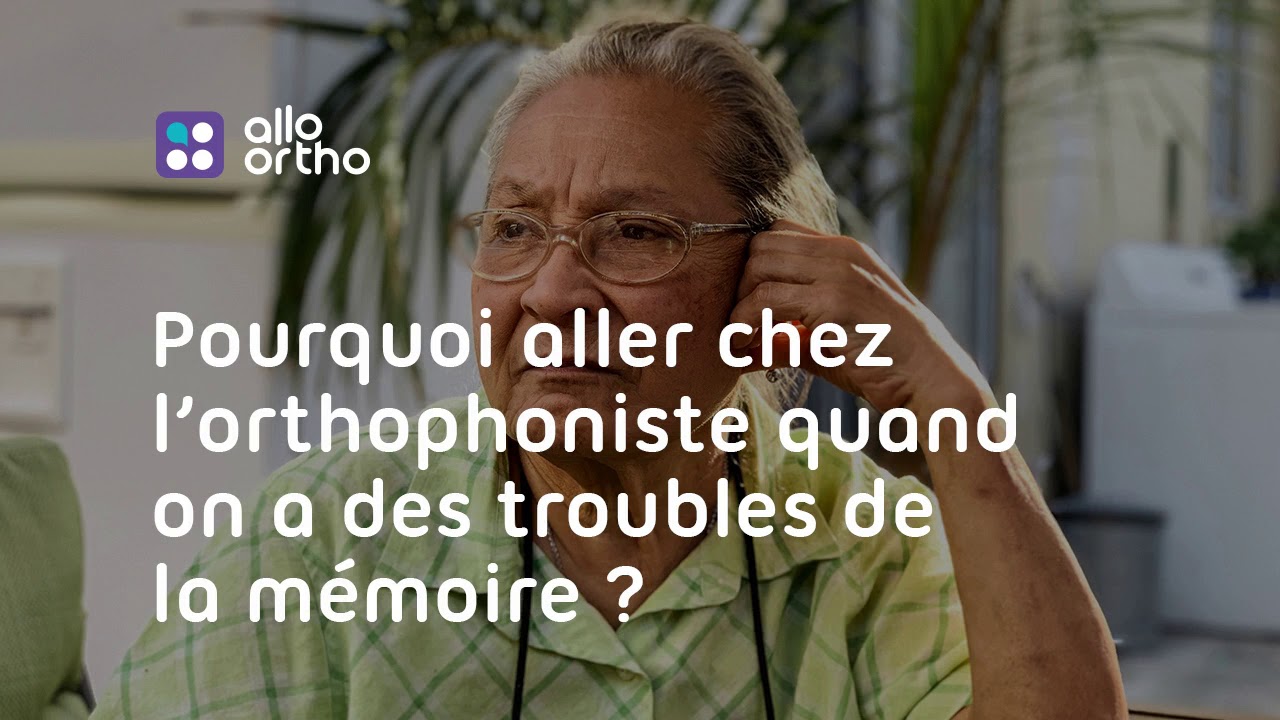 Pourquoi aller chez l’orthophoniste quand on a des troubles de la mémoire ?
