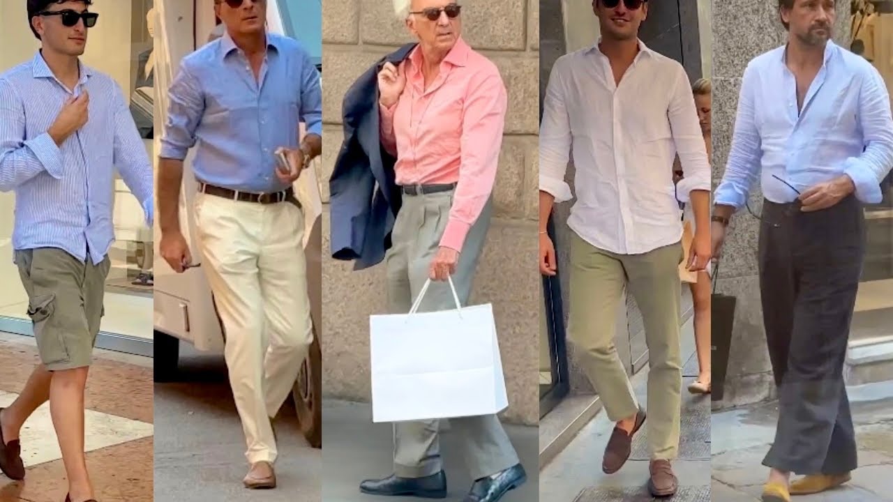 +37 🔥Modern Mens Outfits to Wear in the Summer 2026 🇮🇹Milan Men&rsquo;s Street Fashion & Men&rsquo;s Shopping 