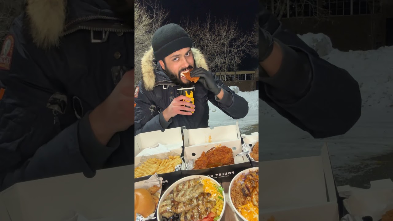 Poulet Royal in Montreal ( Best chicken tenders ) #montreal #mtl #friedchicken #saucy #eating