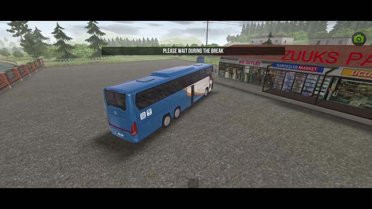 Bus Simulator : Ultimate | Petrol pump ⛽️🧯| Zuuks | Mobile Gameplay | 😈