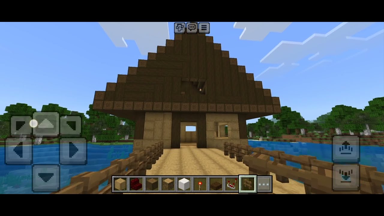 Water house 🏠🏡 banaya hai/ minecraft 