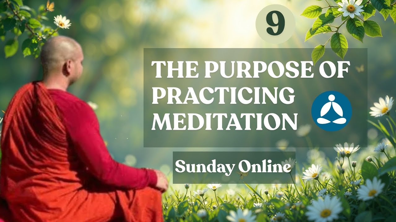 The Purpose of Practicing Meditation—Meditate with a Monk session 9