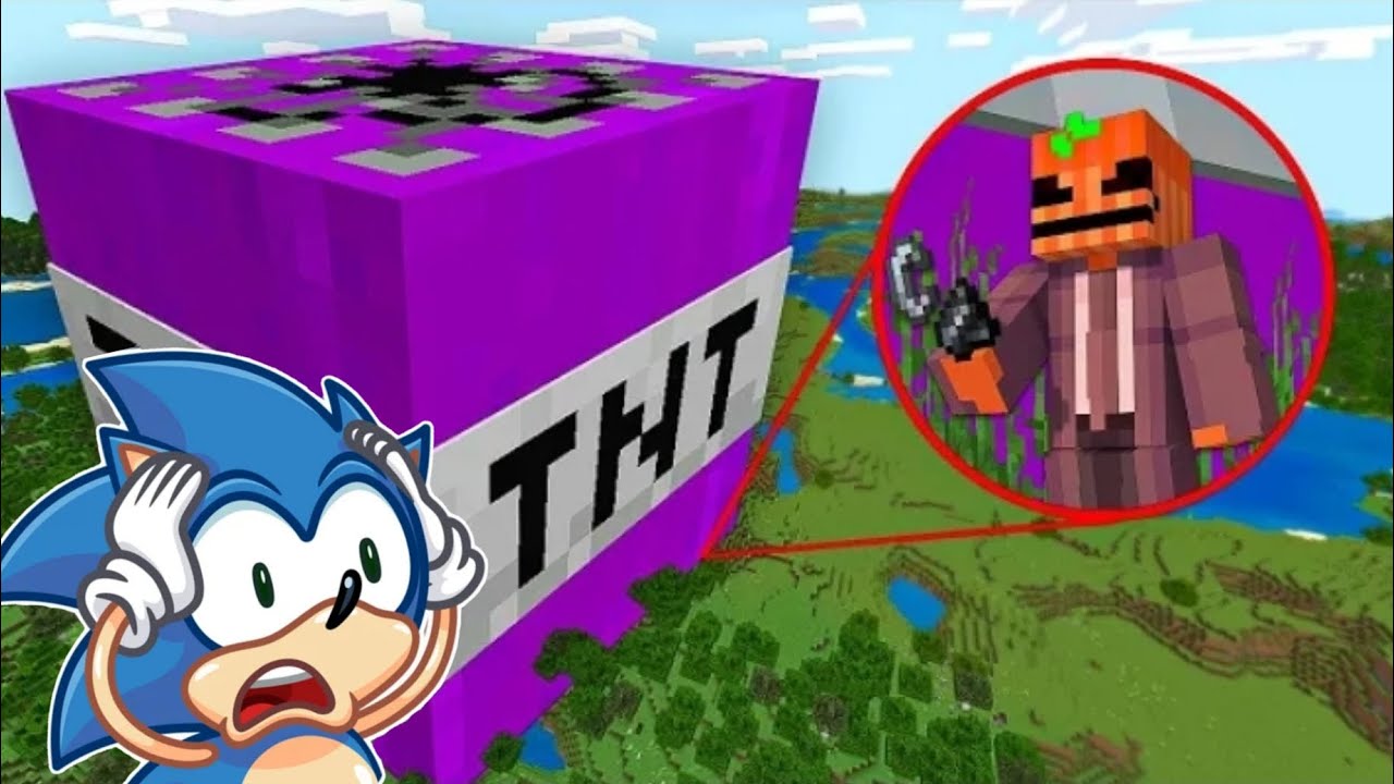 HonixPl4Y reacciona - Explotando Mega TNT's Gigantes en Minecraft! 💣