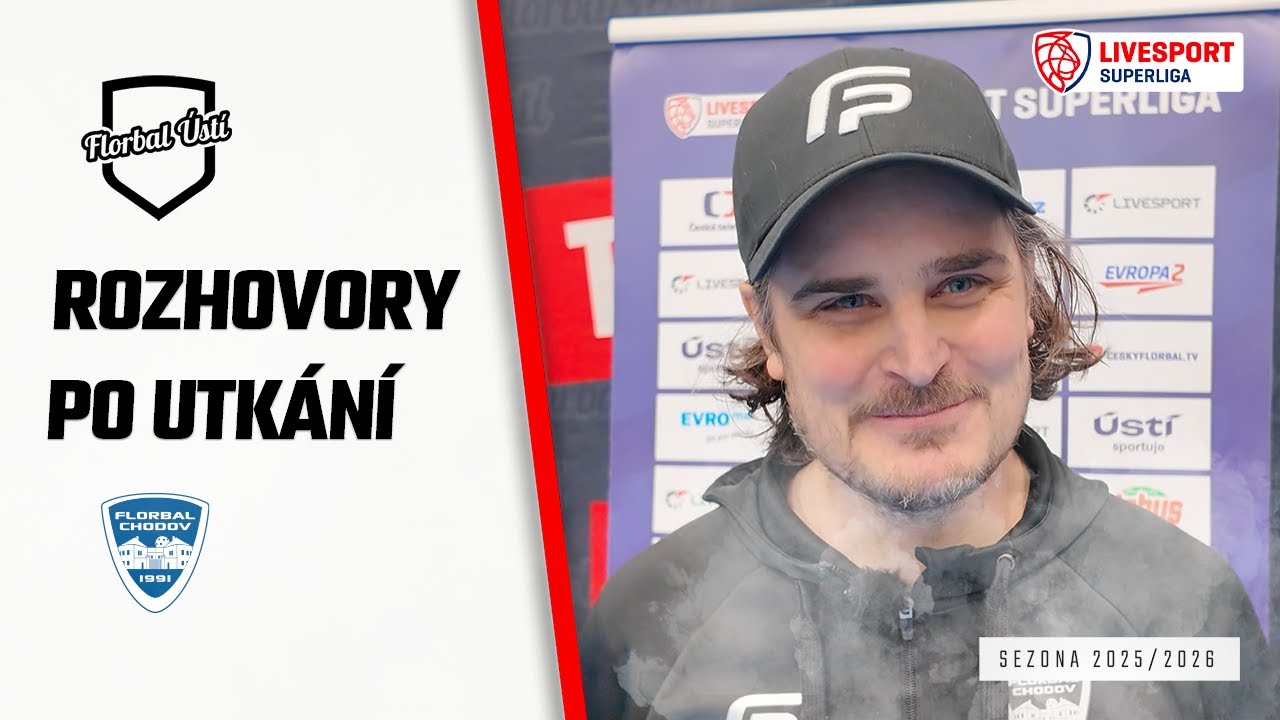 Rozhovory po utk&aacute;n&iacute; LS 18. kolo: Florbal &Uacute;st&iacute; - FAT PIPE FLORBAL CHODOV 1:5