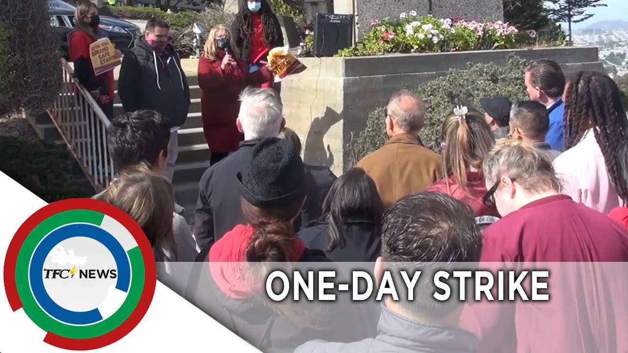 Fil-Am nurses join strike to demand better hospital staffing | TFC News California, USA