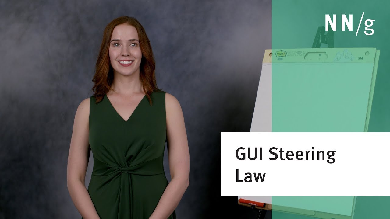 Steering Law for Cursor and Mouse Movements in a GUI Tunnel
