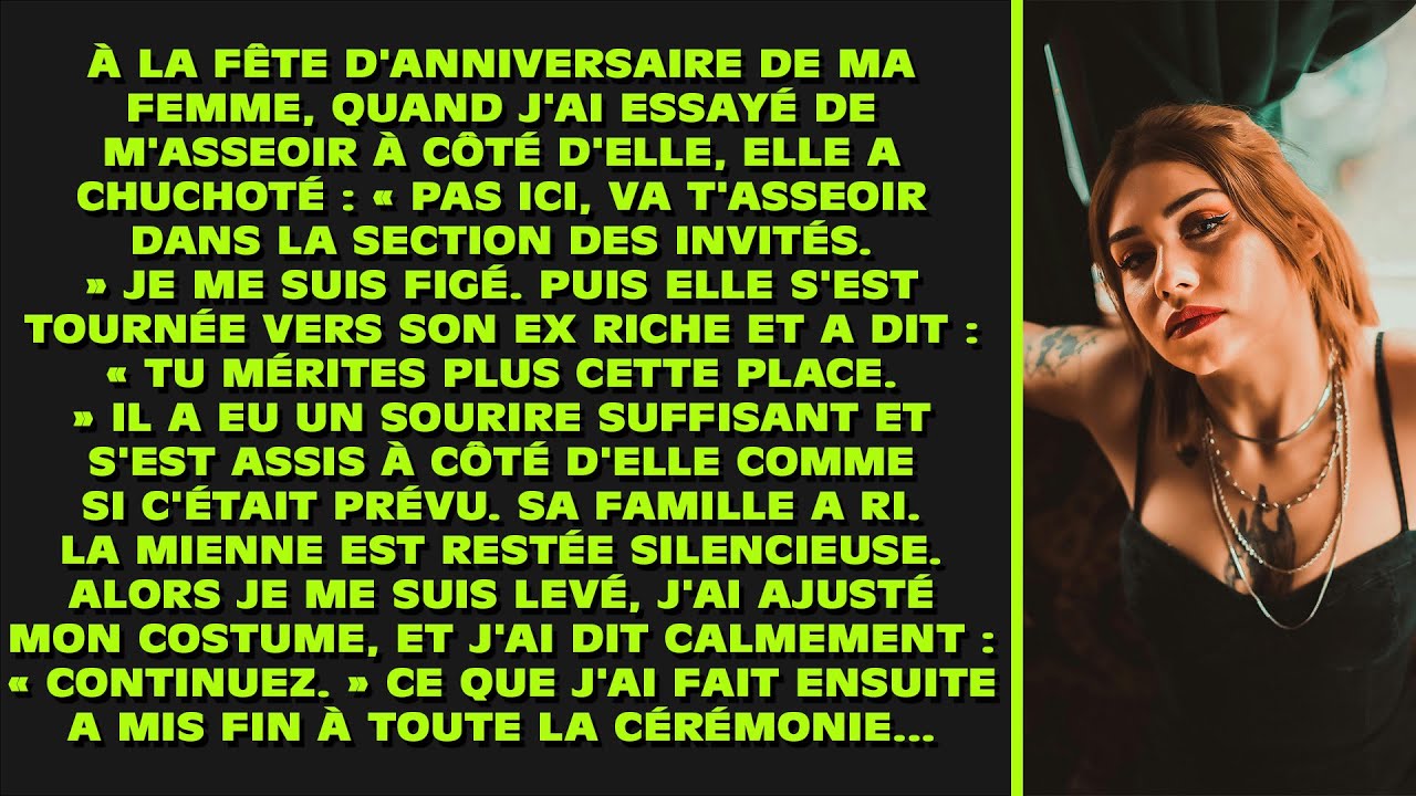 « Ma femme m'a rejeté : 