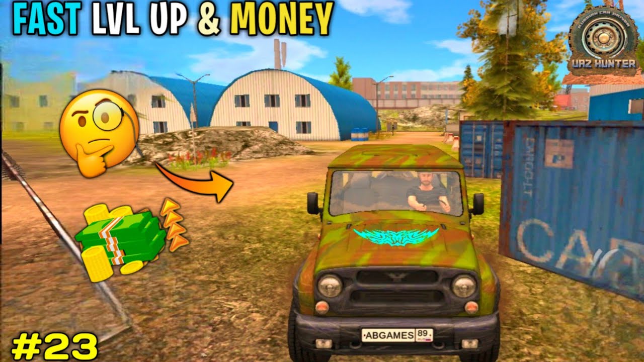 HOW TO FAST LEVEL UP & EARN MONEY 🤩 || RUSSIAN CAR DRIVER UAZ HUNTER || KD FIRE OFFICIAL