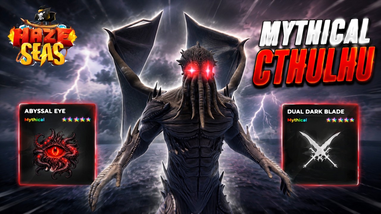 This is How to Summon Cthulhu and Get Dual Dark Blade | Haze Seas