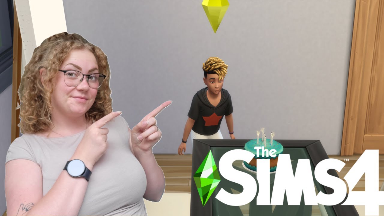 HOERA! Brandon wordt een tiener - Sims 4 - Aflevering 31