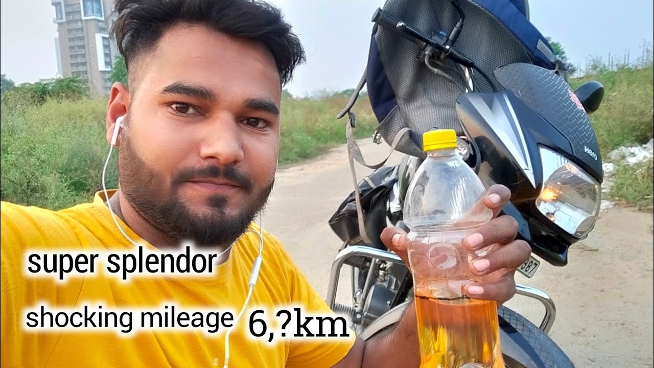 Super Splendor Mileage Test,😱 Shocking Mileage Result