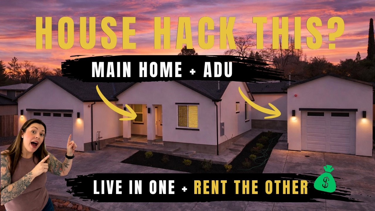 How I Would House Hack This Auburn CA Property | Live in One, Rent the Other