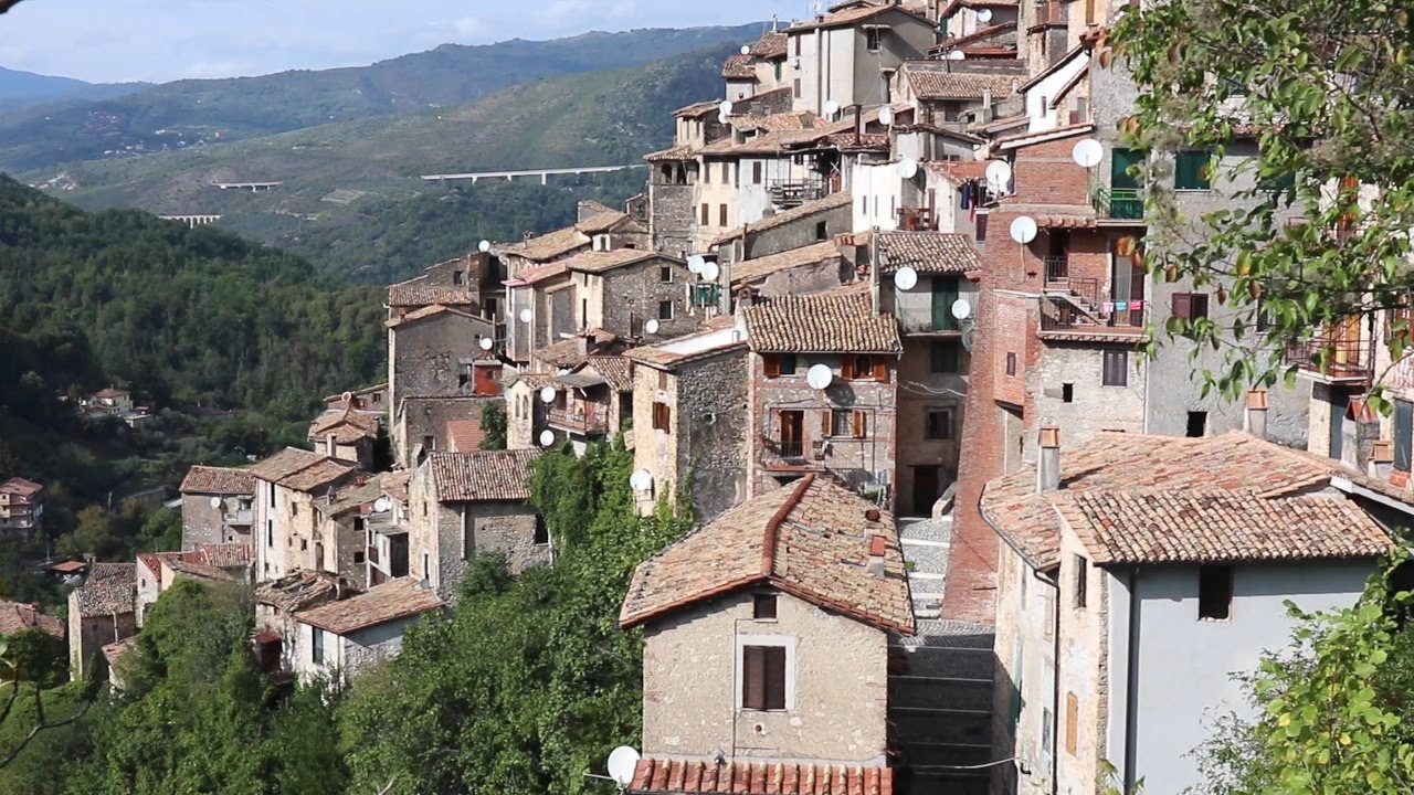 Anticoli Corrado, Hilltop Town in Central Italy