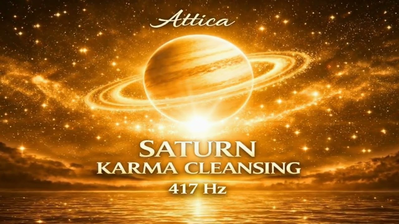 417 Hz Saturn Energy – Karmic Cleansing Frequency | Deep Healing Frequency Field