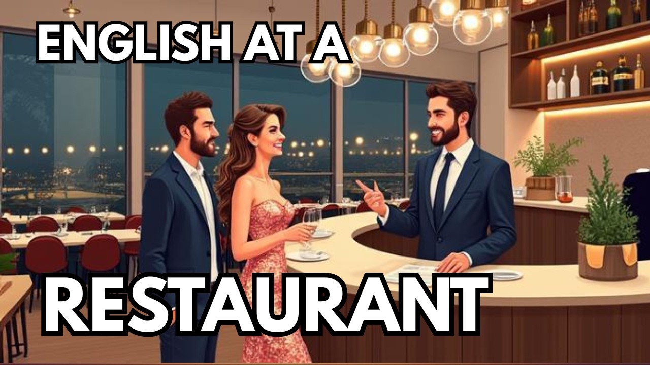 ENGLISH AT A RESTAURANT
