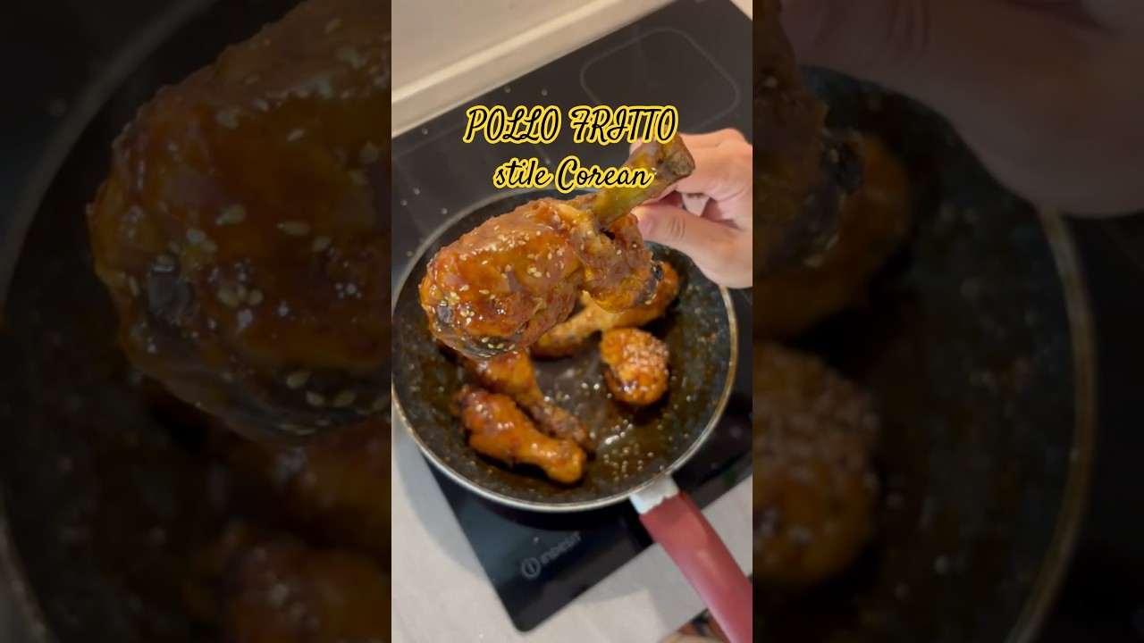 Hai mai provato Pollo fritto stile Coreano dolce e piccante? 