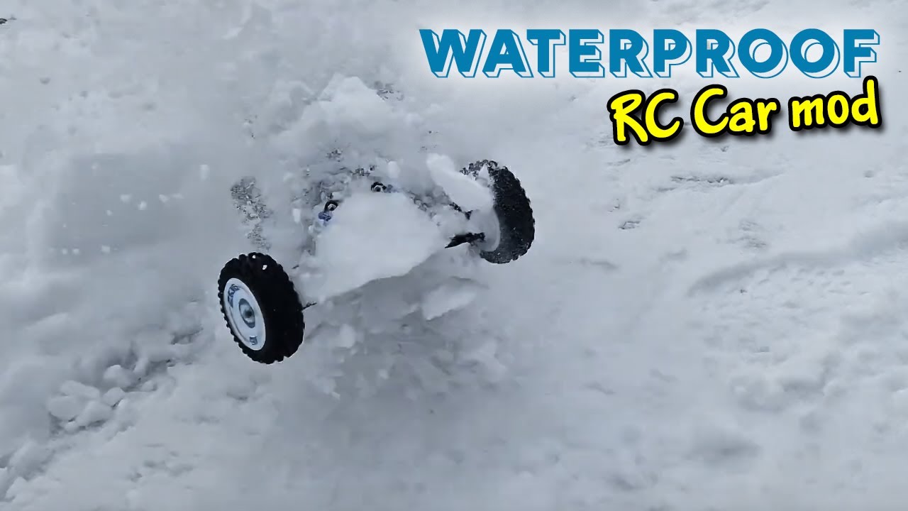 WLtoys 124017 V2 RC Car Upgrade - Changing ESC and Waterproofing.