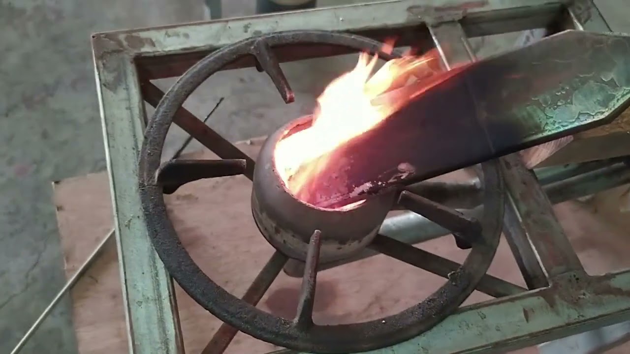 How to apply Heat Treatment for a DIGGING BAR or BARETA
