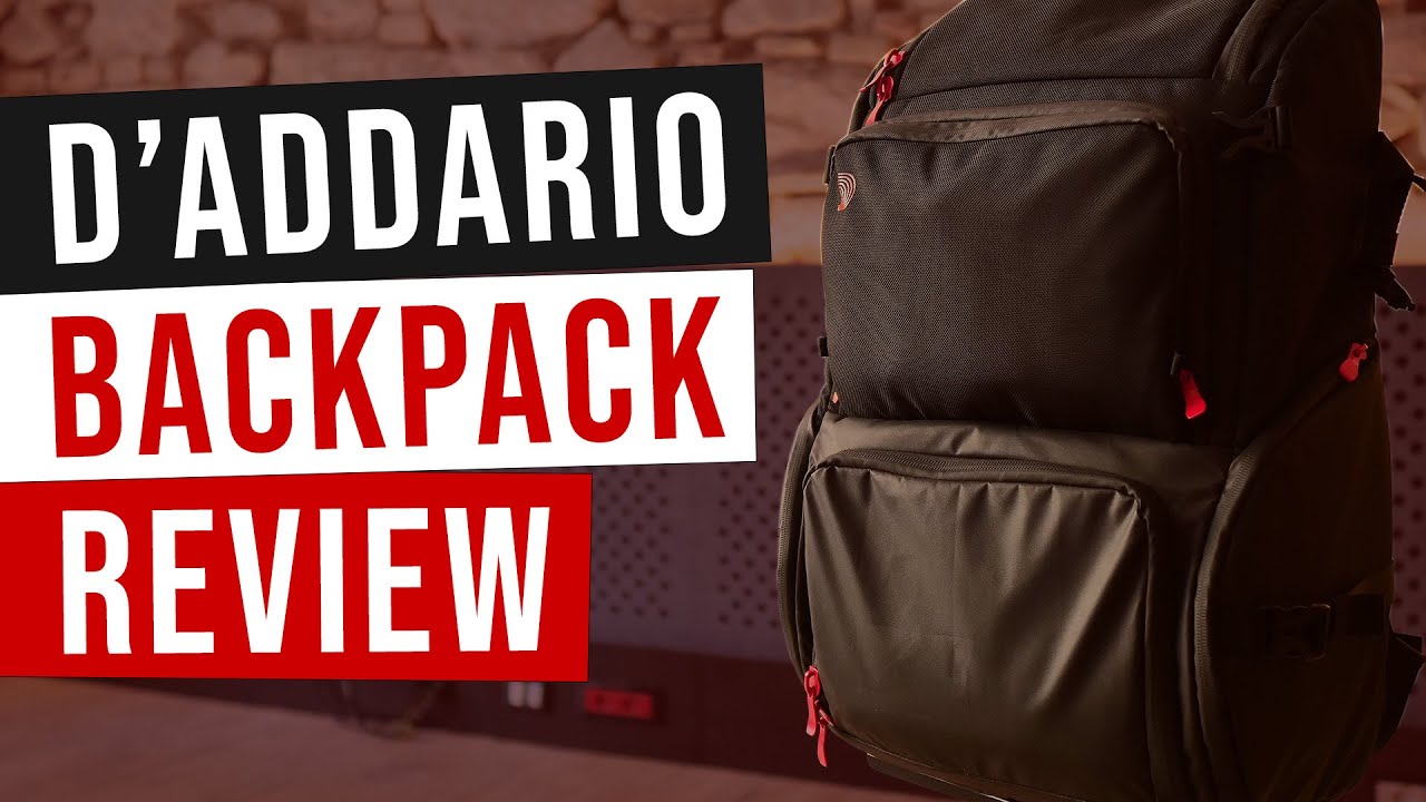 D'Addario Backline Gear Transport Pack, uno sguardo approfondito al super zaino!