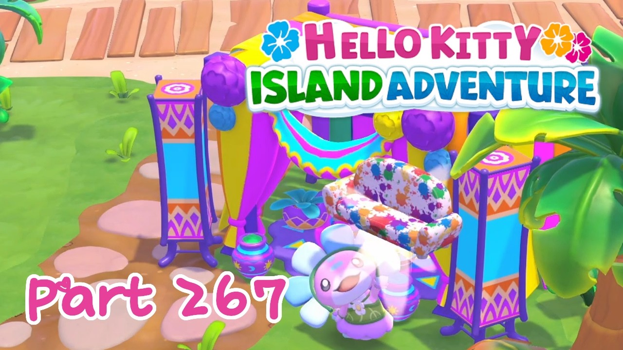 Hello Kitty Island Adventure, Part 267: Farbklecks-Möbel, seltene Frostfeder und Fotos für Milk