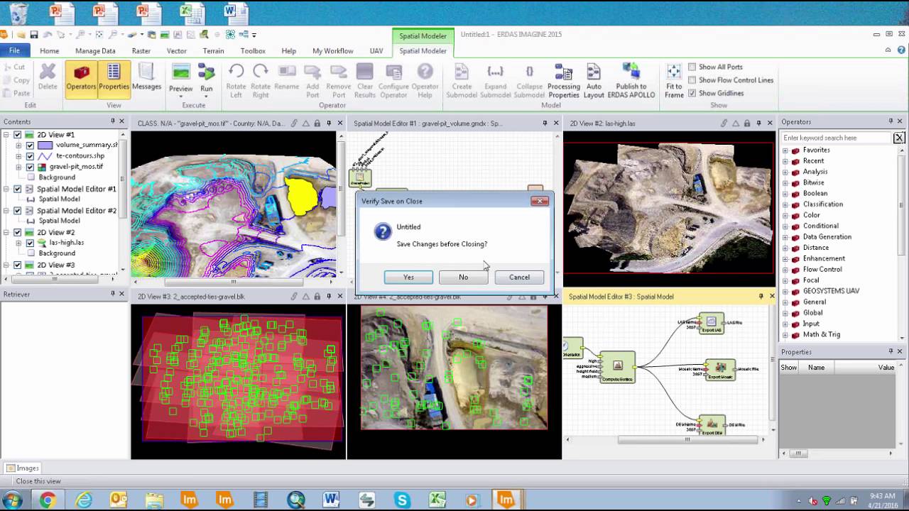 Different Solutions for Processing Drone Imagery