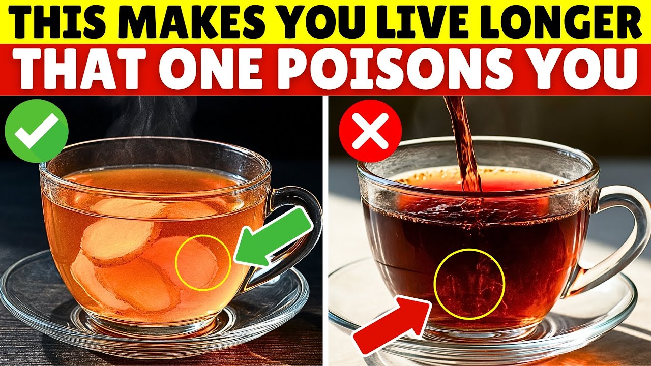 Over 60? 4 DANGEROUS Teas You Should NEVER Touch and 4 You MUST Drink | Senior Health Tips