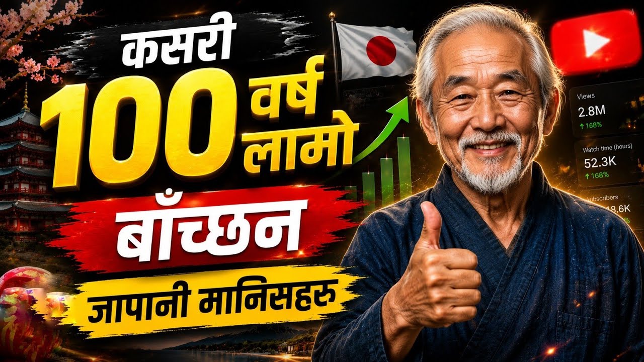 १०० वर्ष बाँच्ने जापानी सुत्र| Ikigai Full Book Summary | जापानी जीवन दर्शन