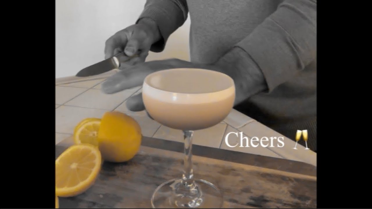 Original Cocktail Made Home With Fresh Ingredients (bartender, craft cocktail, making drinks, home)