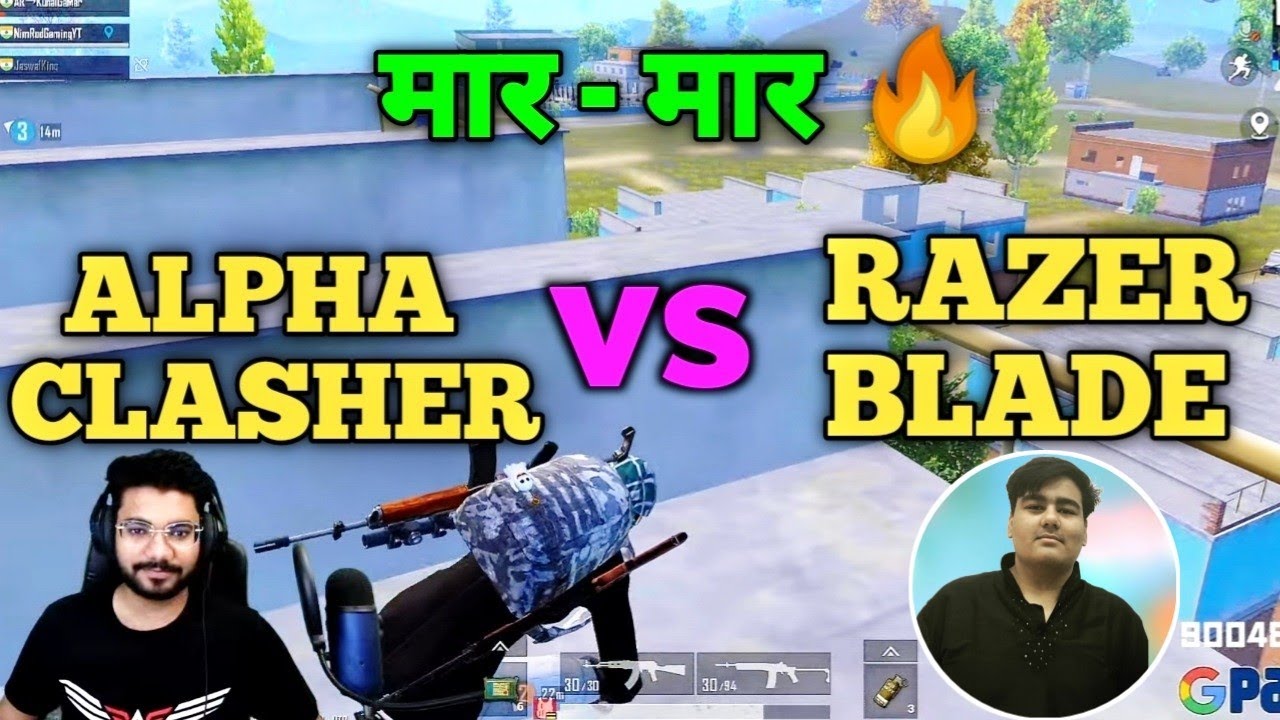 Hydra alpha vs Razer blade intense fight in school | Alpha clasher vs Razer blade | Pubg emulator