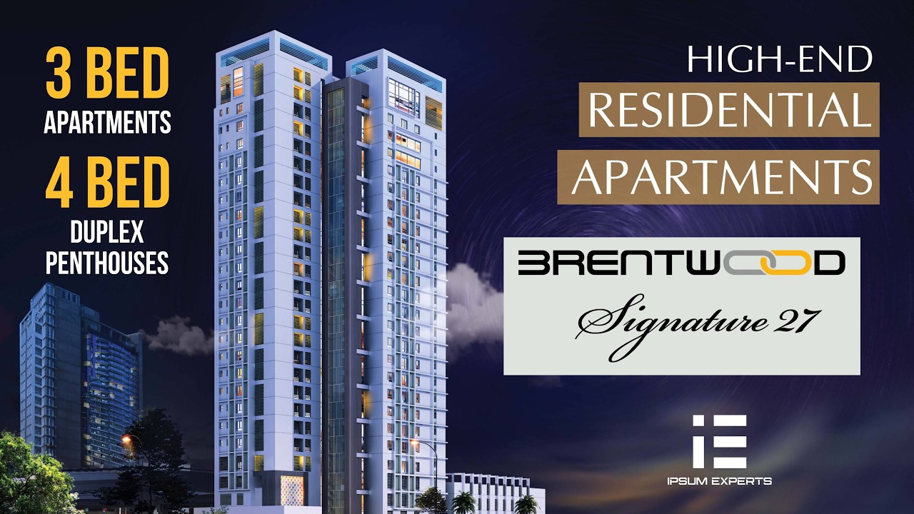 3 & 4 Bed Luxury Apartments | Brentwood Signature 27 | High-End Living #foryou #viral #fyp #karachi