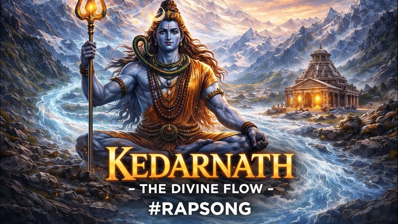 KEDARNATH - The Divine Flow #RAPSONG केदारनाथ #Mahadev Song for Young Generation Aadi Anant Bhakti 