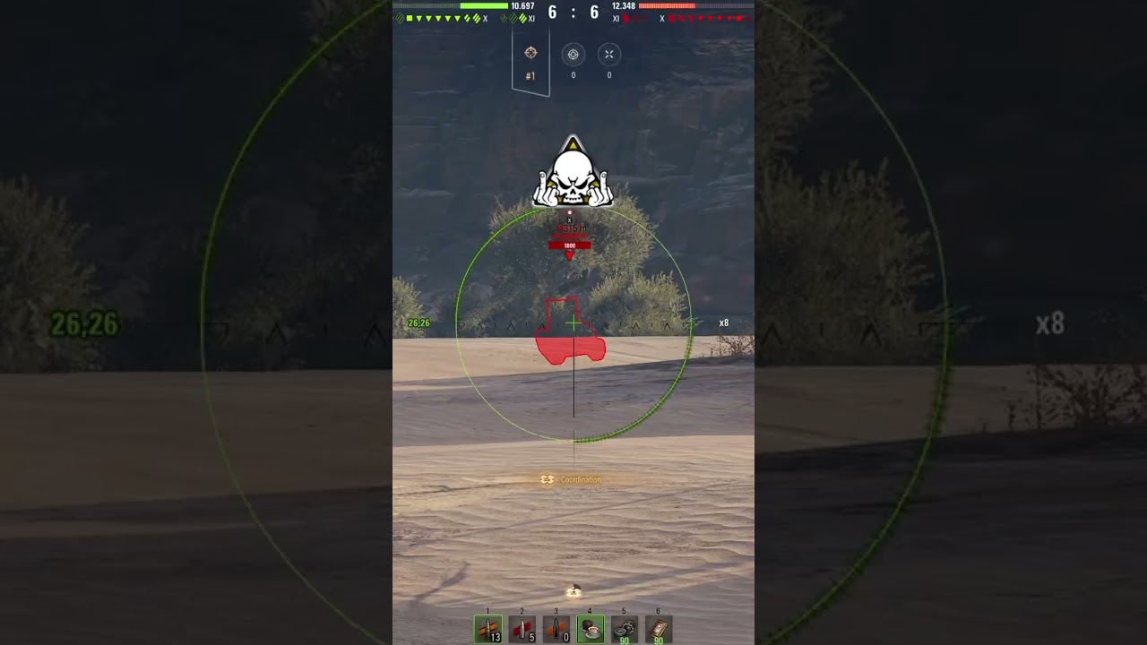 FV4005 One Shots Full HP Grille 15 #wot