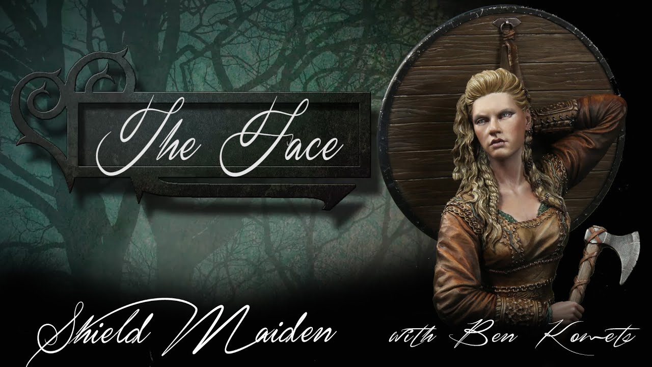 Nuts Planet Shield Maiden - Part 1 - Painting a Female Face