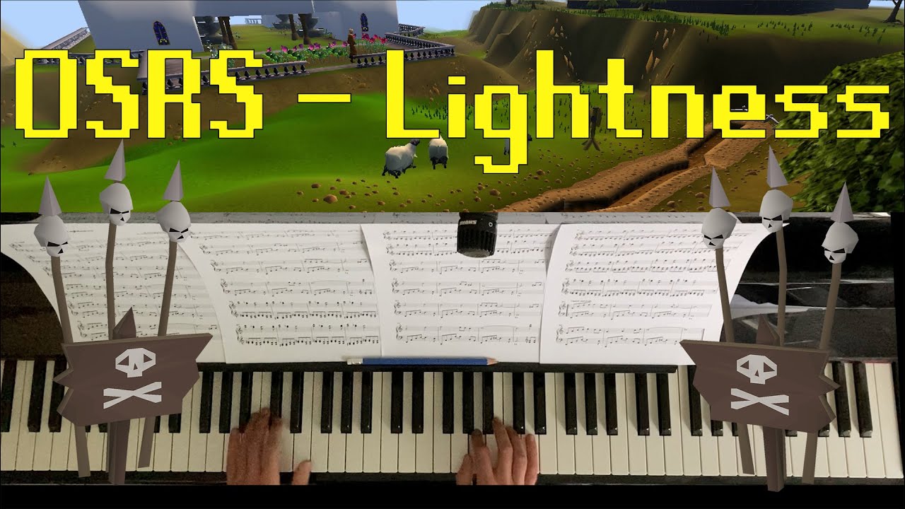 Lightness (Oldschool Runescape piano cover)