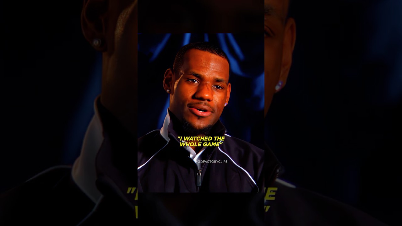 LeBron lying for NO REASON 😭