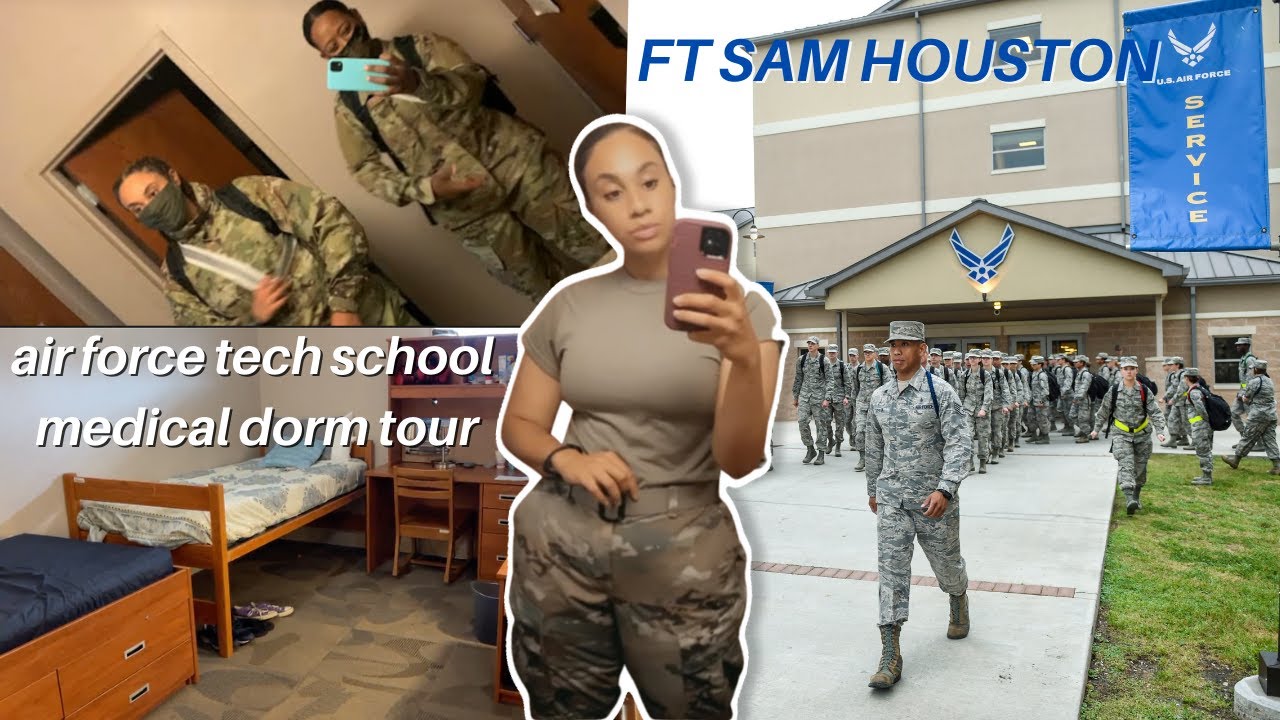 Air Force TECH SCHOOL Medical DORMS TOUR | Ft Sam Houston | During Covid | Dominga Shataun