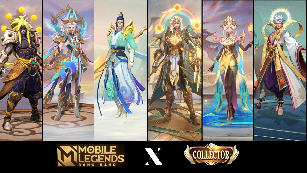 Все 50 коллекционных обликов MLBB 2025: дорогие эффекты обликов | Mobile Legends