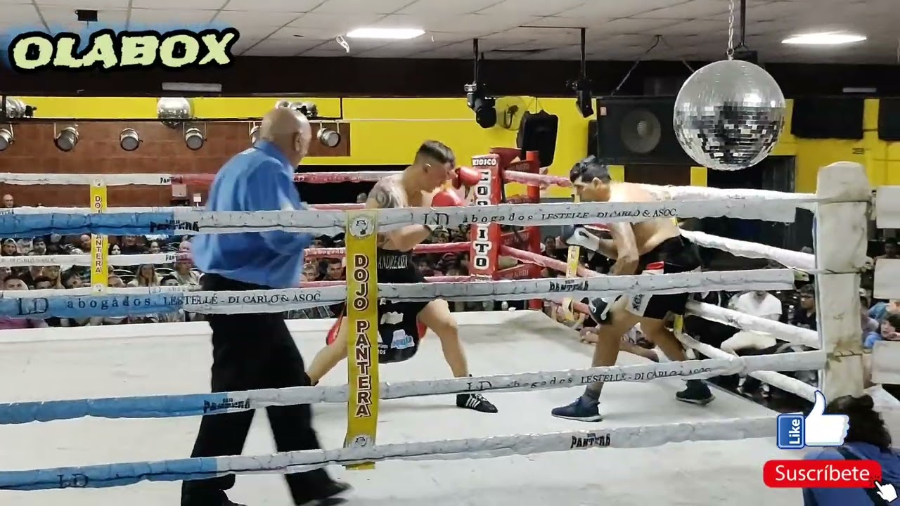 Boxeo Profesional // Olavarr&iacute;a // Gonzalo Andreasen Vs Cesar Velez.