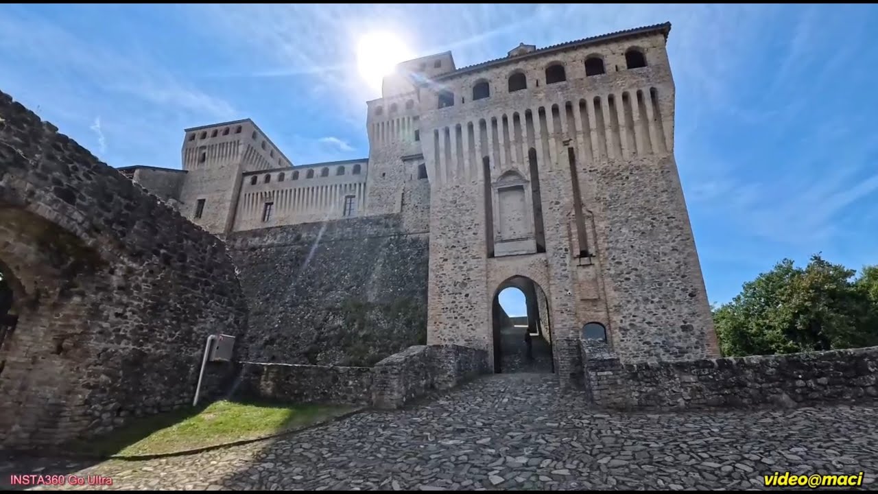 Il Castello di Torrechiara dove nel 1985 arrivò anche Ladyhawke