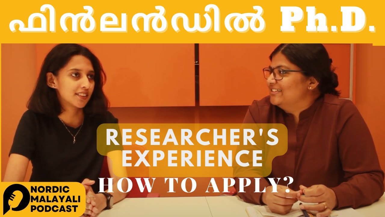 🎙Ph.d in Finland | Researchers Perspective | Sreeveni Das | Podcast | Malayalam