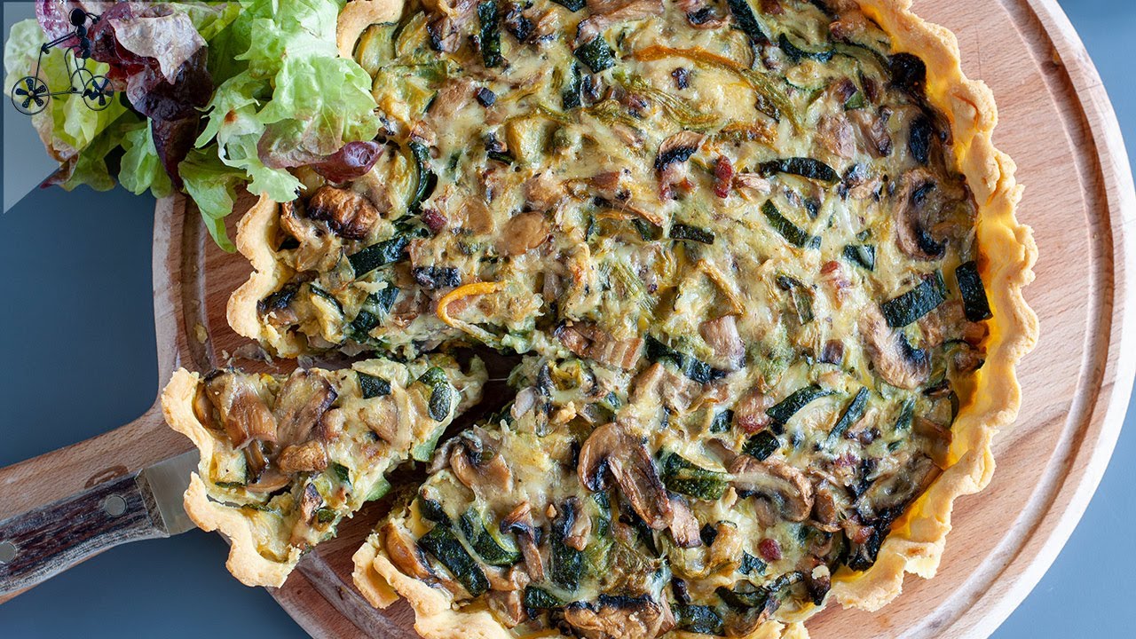Surprisingly Easy Zucchini Mushroom Tart That Wows Every Time