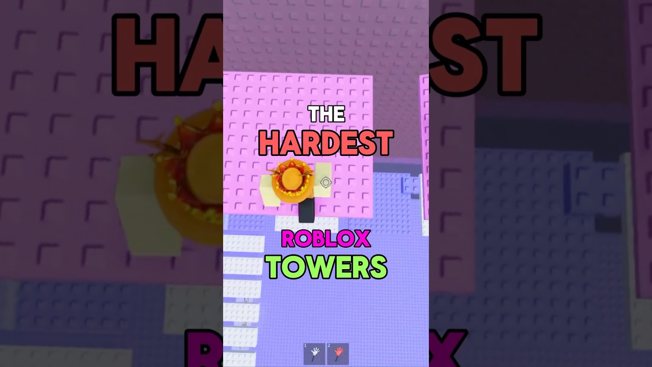The HARDEST Towers on Roblox UPDATED #roblox #etoh #tower #obby #shorts