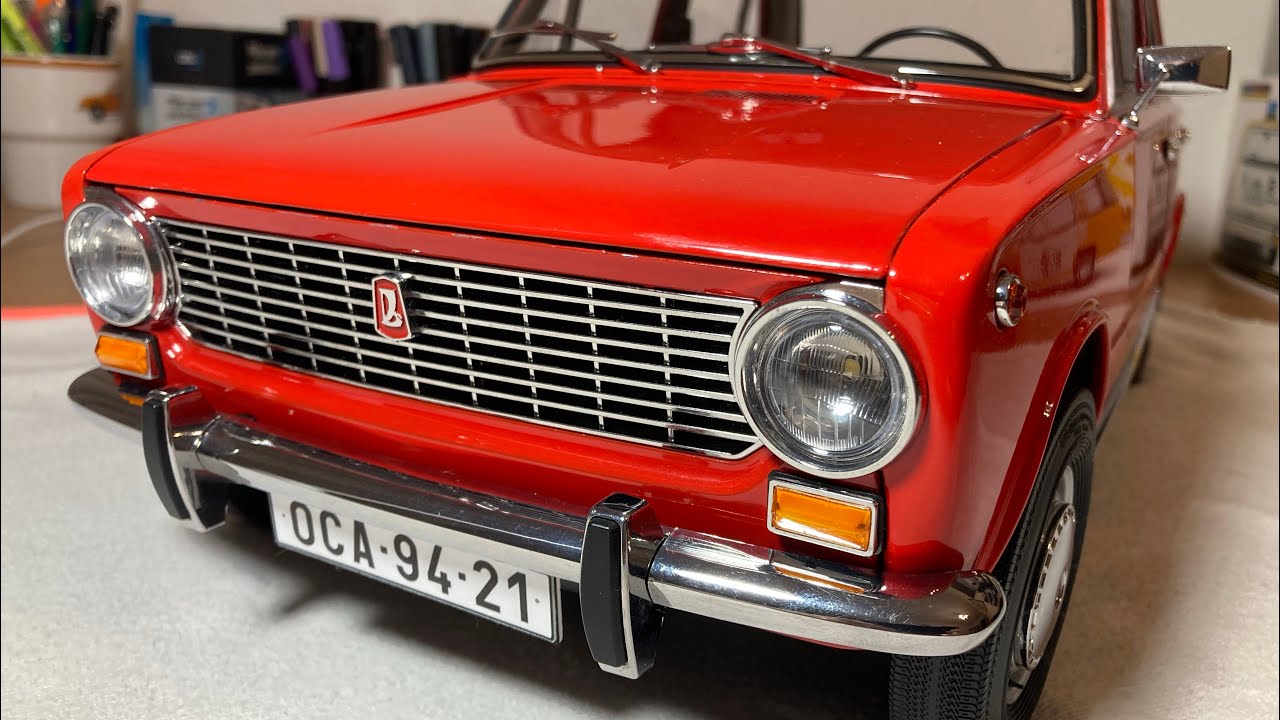 VAZ 2101 Lada 1200 Hachette 1:8 se představuje ... #hachette
