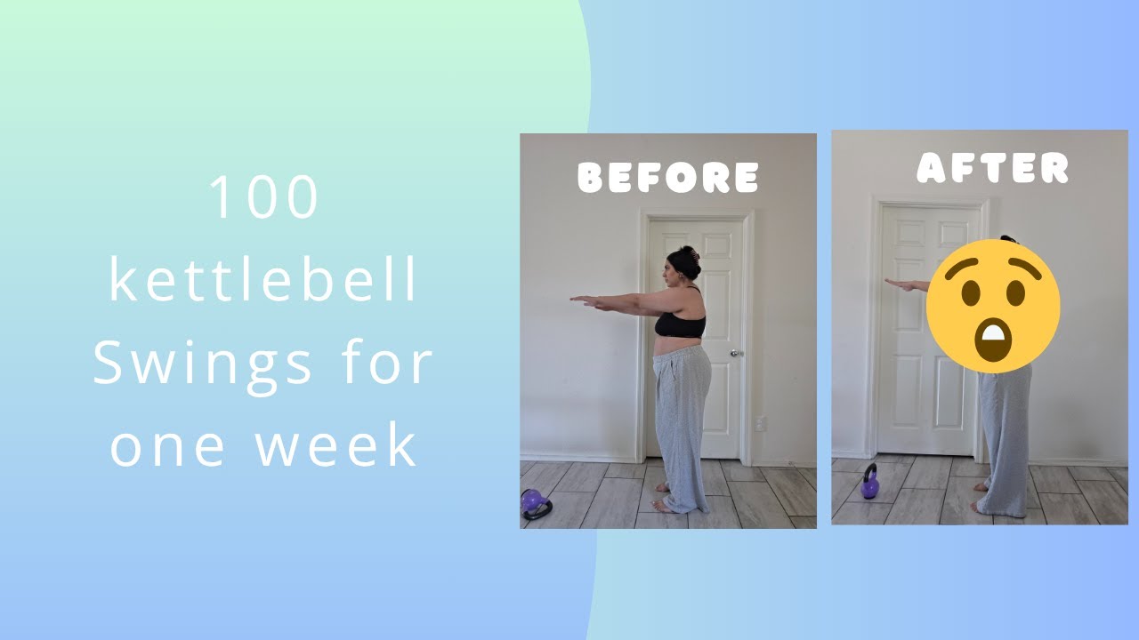 What 100 Kettlebell Swings a Day Did to My Body / Realistic Results