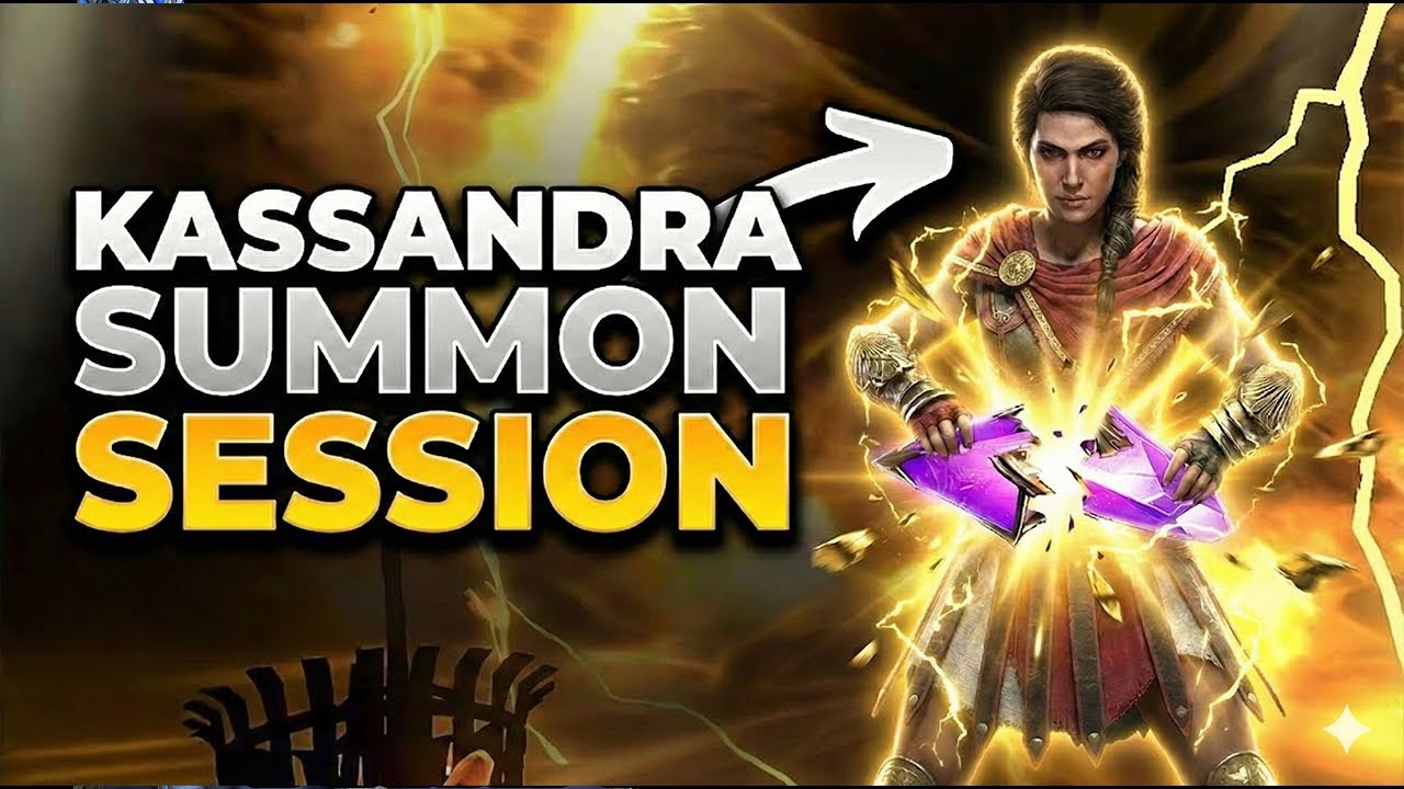 Lets Crack Some Shards For Kassandra! Summon Session Raid: Shadow Legends