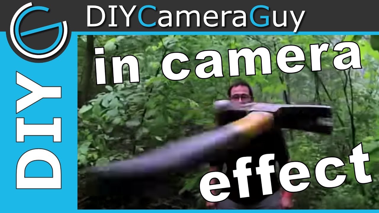 Terror Trials DIY THROWN WEAPON in-camera effect
