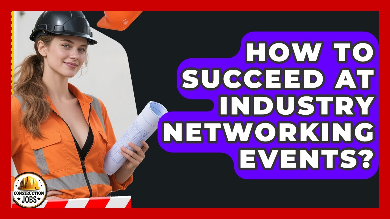 How To Succeed At Industry Networking Events? - Construction Jobs