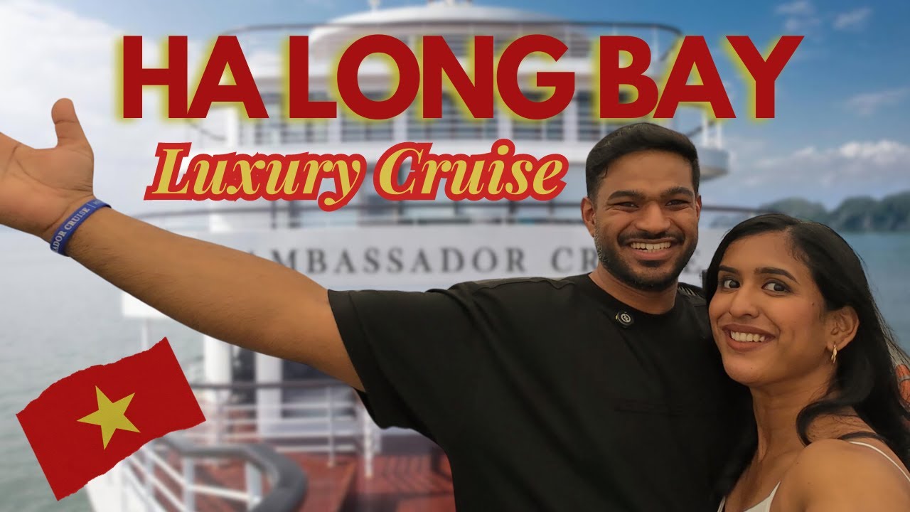 ULTIMATE LUXURY GETAWAY! 3 days/2nights on Ambassador Cruise in Ha Long Bay - Vietnam