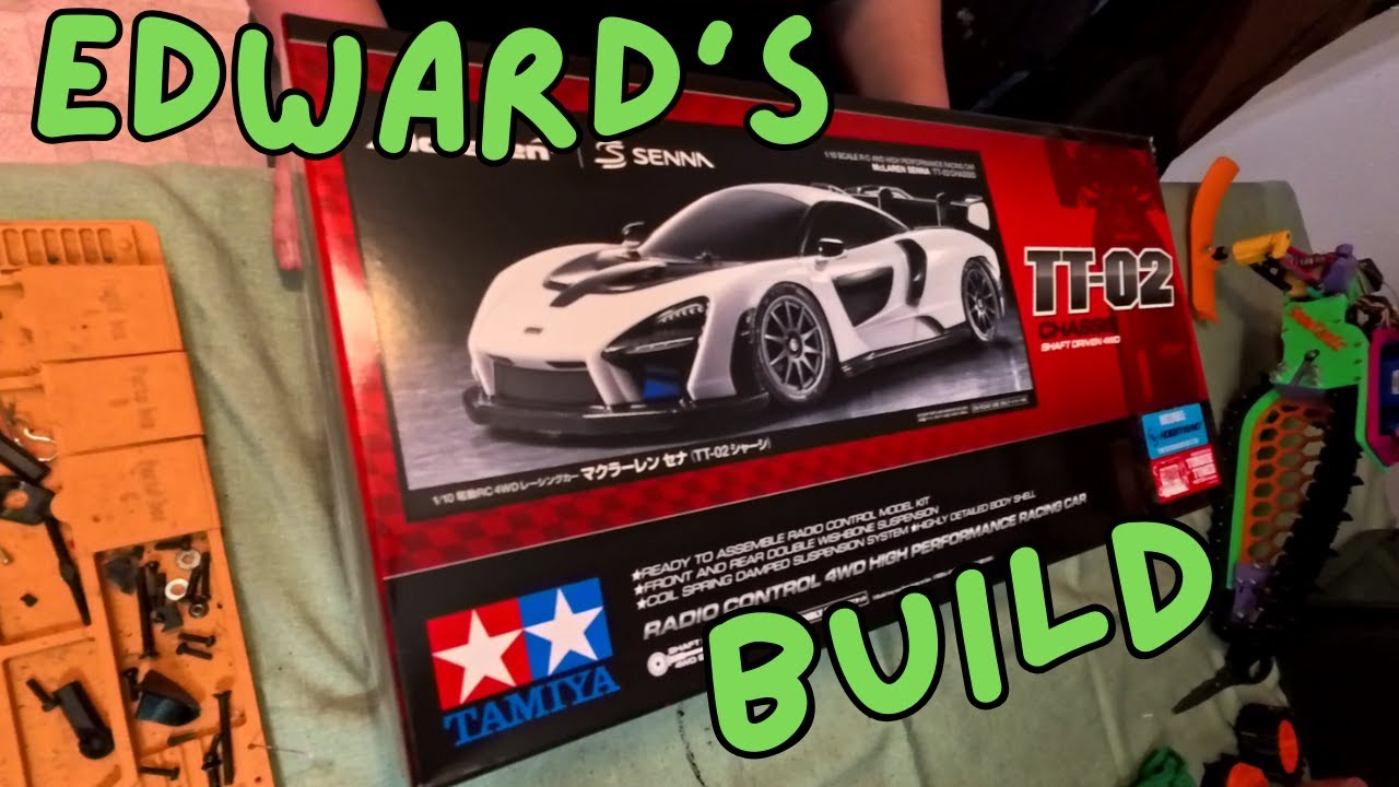 Сборка модели TT02 от Эдварда, часть 1 #tamiya #tt02 #rc #kit #build